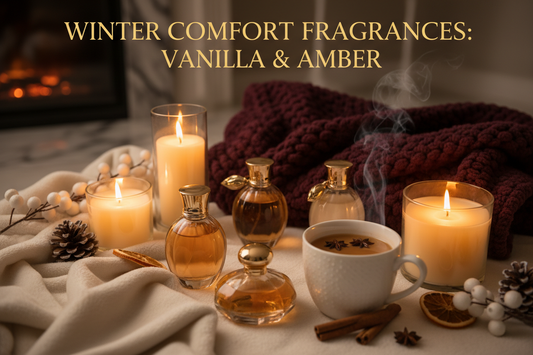 Winter Comfort Scents: Cozy Vanilla and Amber Decants to Beat the Cold