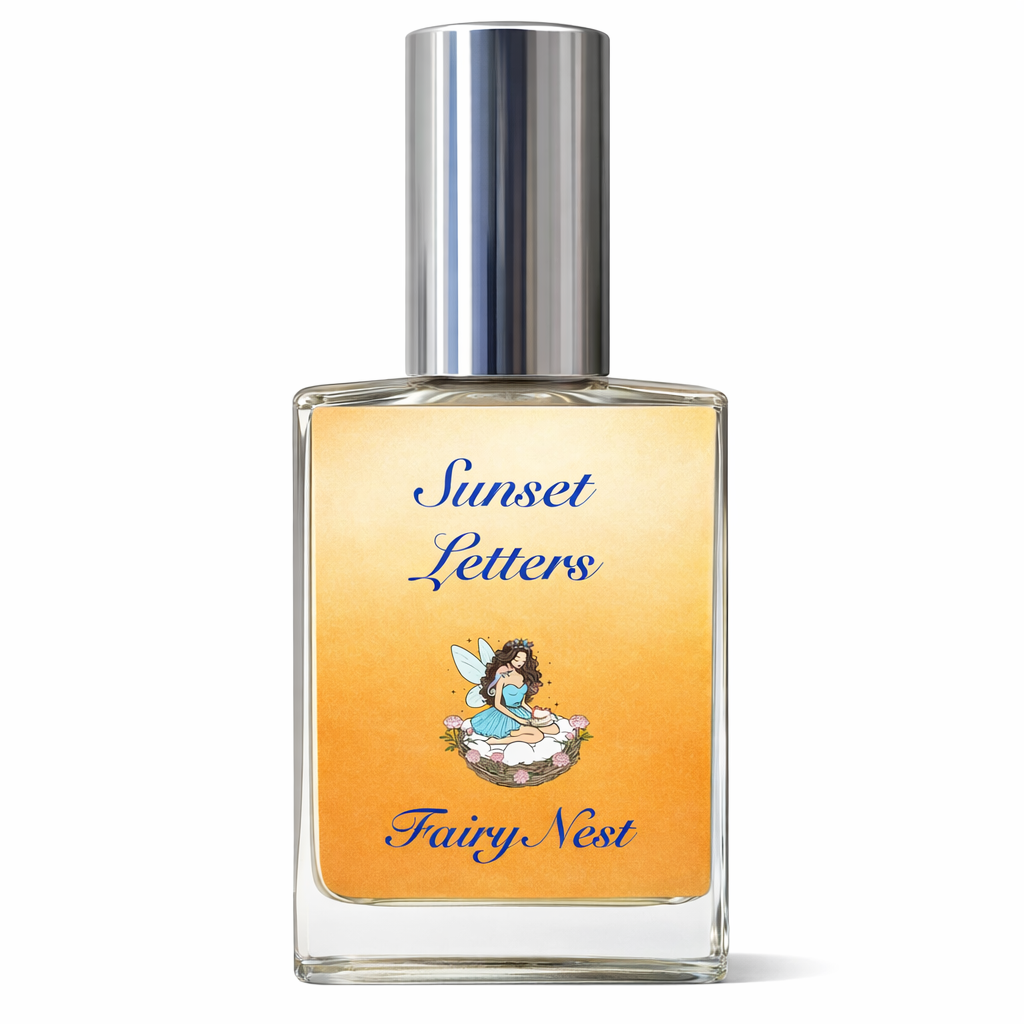 Fairy Nest Sunset Letters