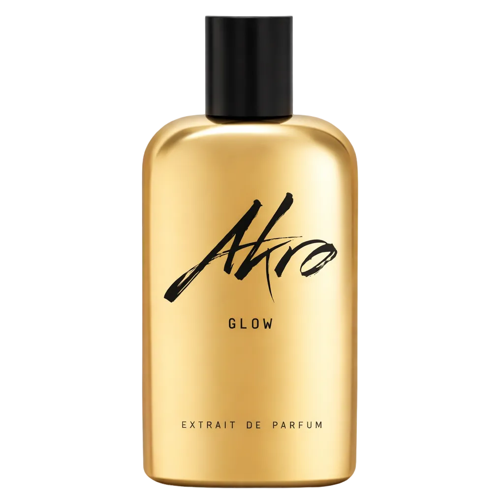 Akro Glow fragrance bottle