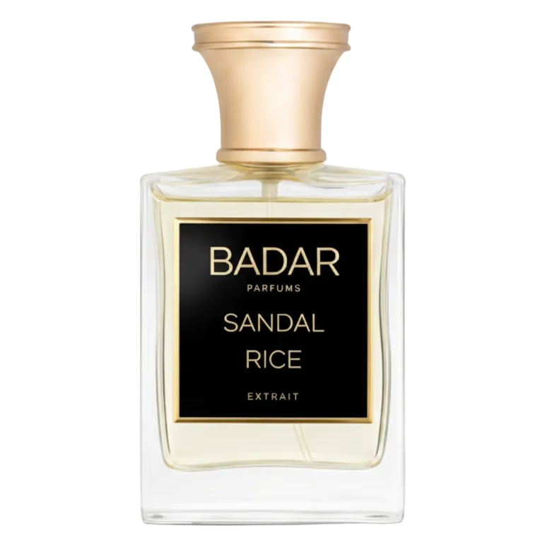 Badar Parfums Sandal Rice Extrait fragrance bottle