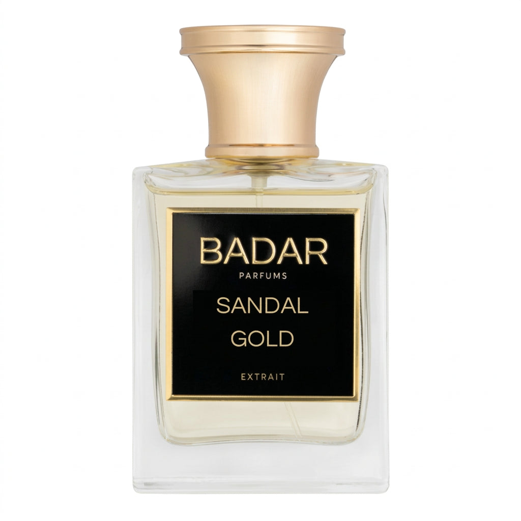 Badar Sandal Gold fragrance bottle