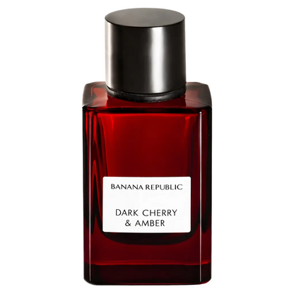 Banana Republic Dark Cherry and Amber fragrance bottle