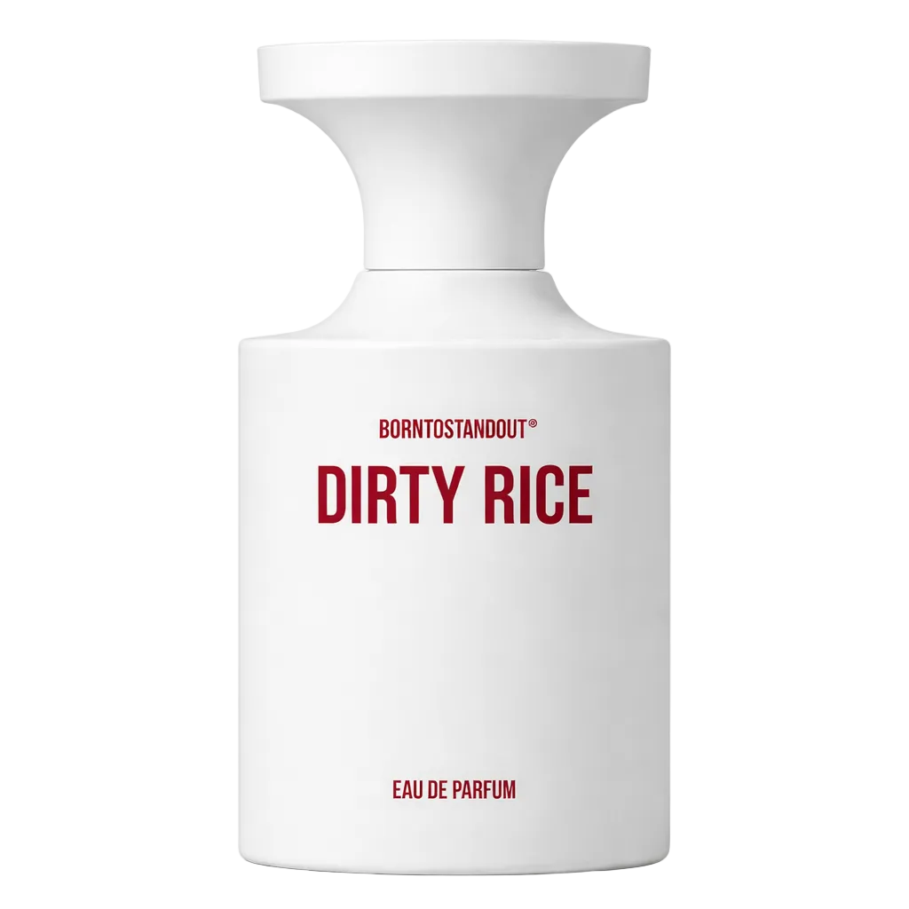 BornToStandOut Dirty Rice fragrance bottle