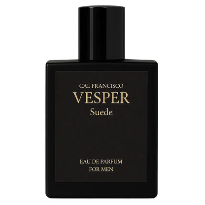 Cal Francisco Vesper Suede fragrance bottle