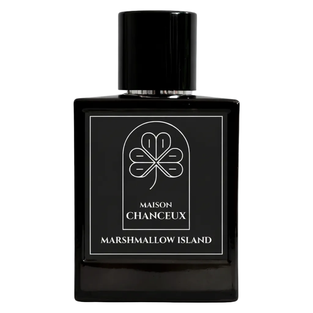 Chanceux Marshmallow Island fragrance bottle
