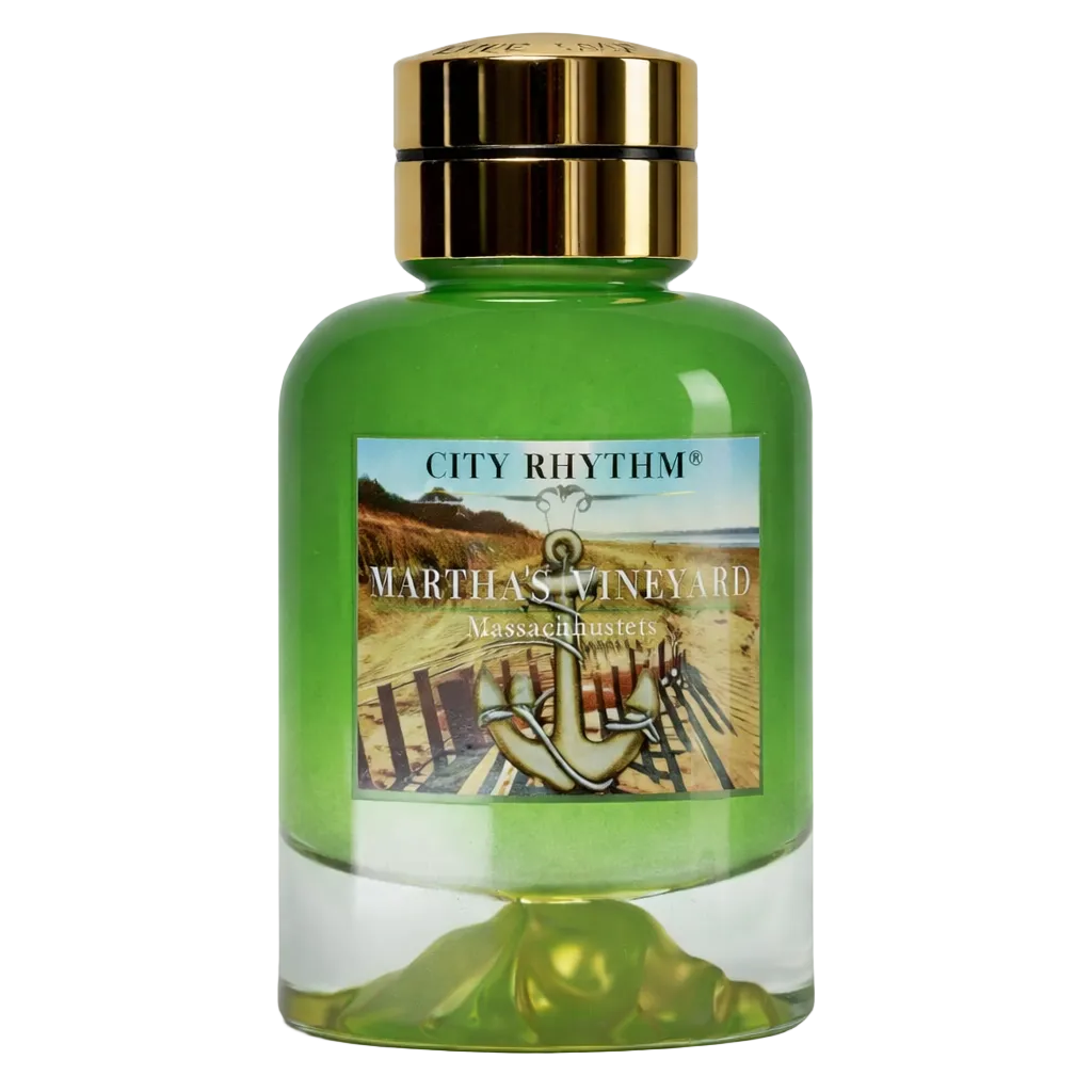 City Rhythm Martha's Vineyard fragrance bottle