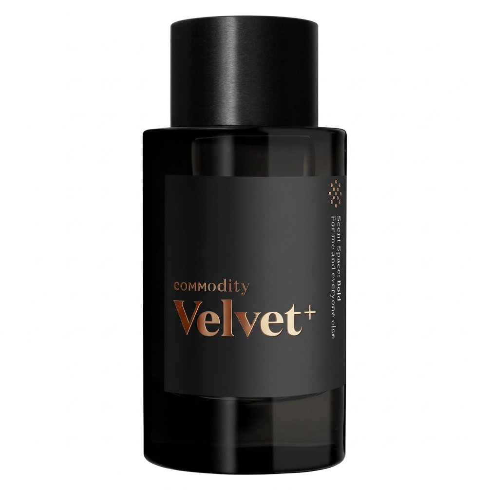 Commodity Velvet+ Bold fragrance bottle