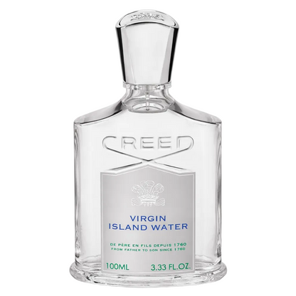 Creed Virgin Island Water fragrance bottle