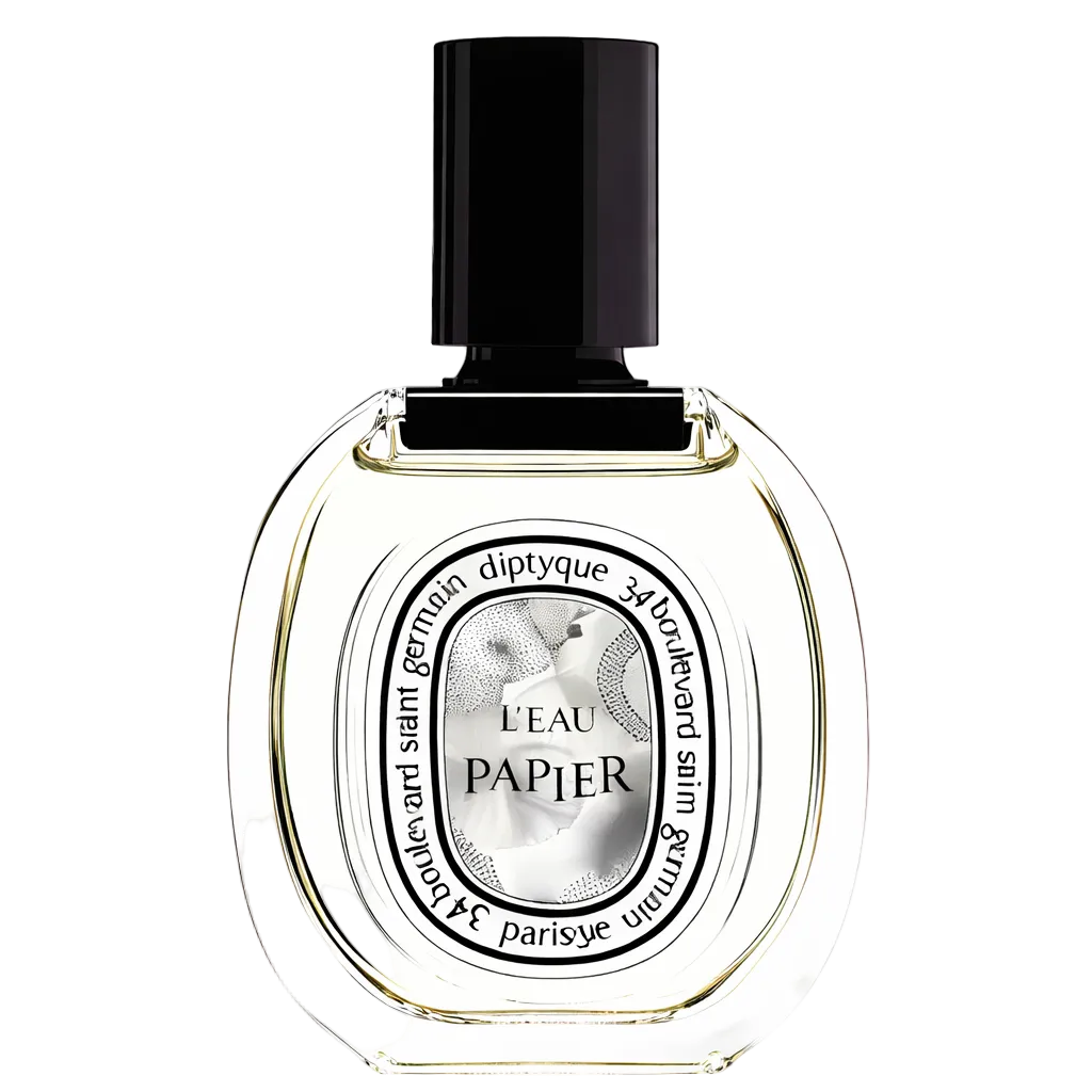 Diptyque L'eau Papier EDT fragrance bottle