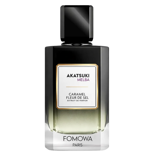 Fomowa Paris Akatsuki Melba Caramel Fleur de Sel fragrance bottle