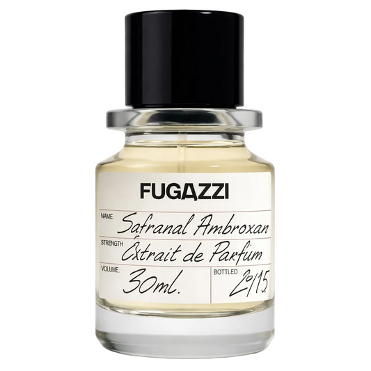 Fugazzi Safranal Ambroxan Ext fragrance bottle