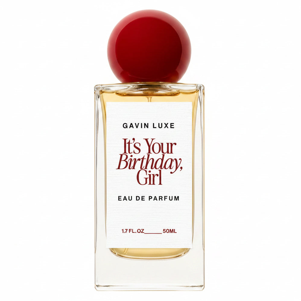 Gavin Luxe It's Your Birthday Girl fragrance bottle