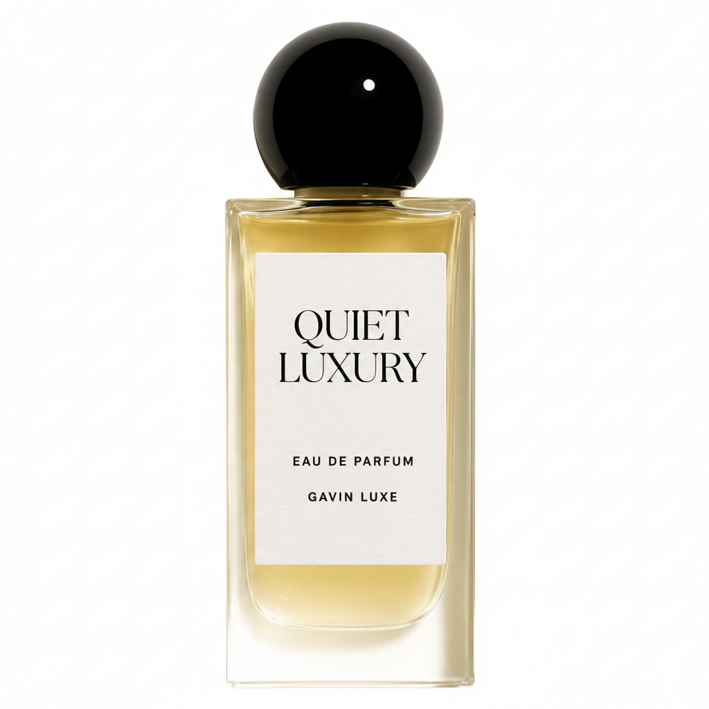 Gavin Luxe Quiet Luxury fragrance bottle