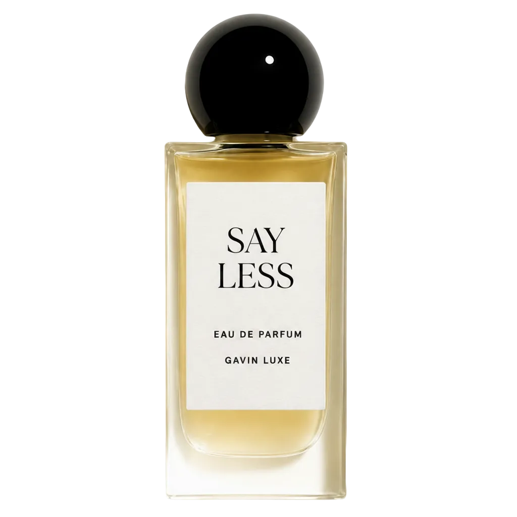 Gavin Luxe Say Less fragrance bottle