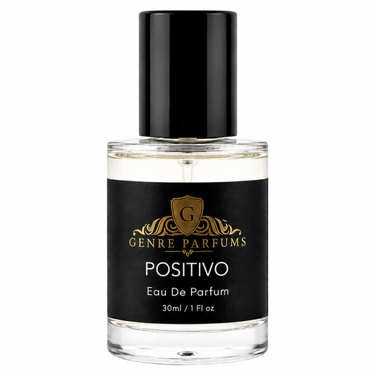 Genre Parfums Positivo fragrance bottle