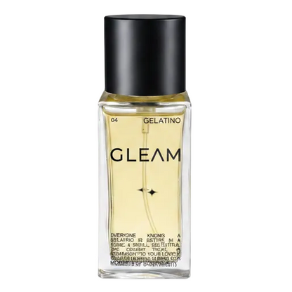 Gleam Gelatino fragrance bottle
