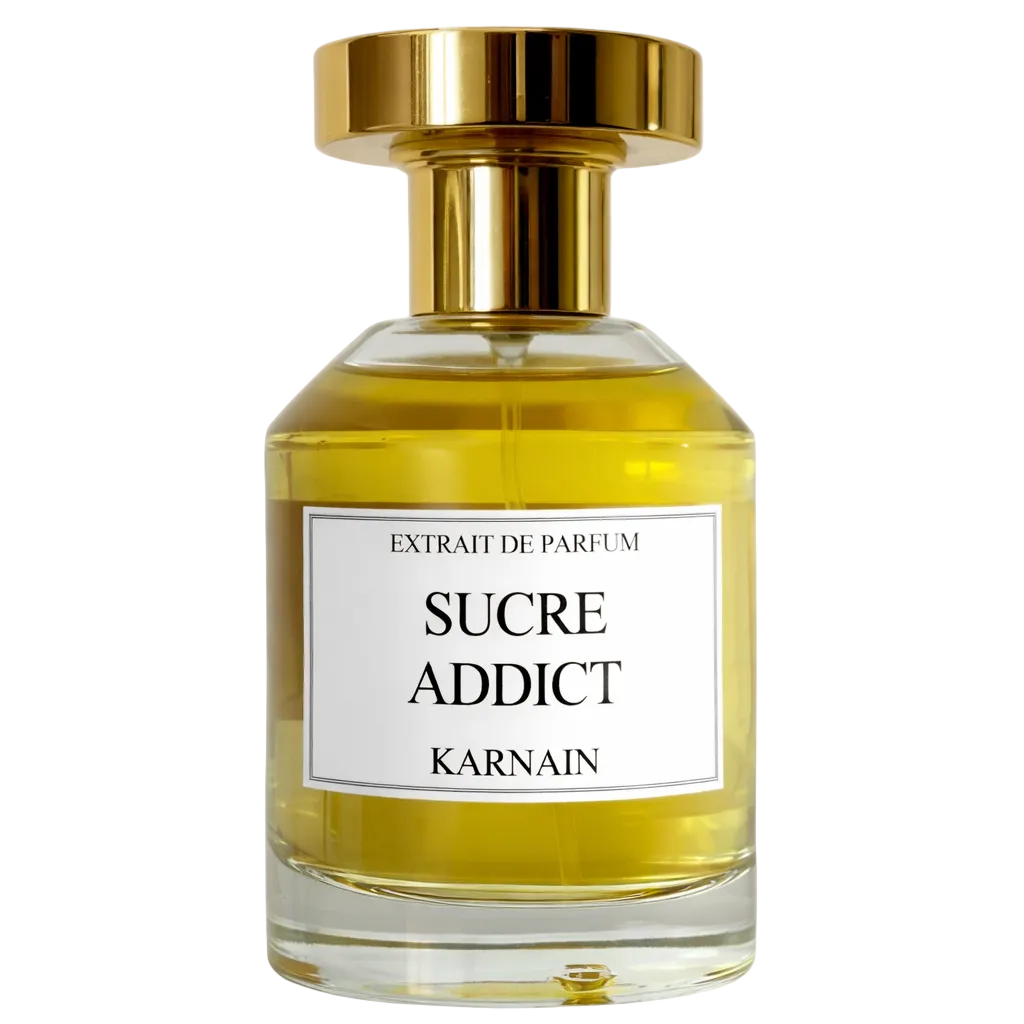 Karnain Sucre Addict fragrance bottle