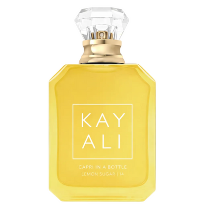 Kayali Capri in a Bottle Lemon Sugar 14 fragrance bottle