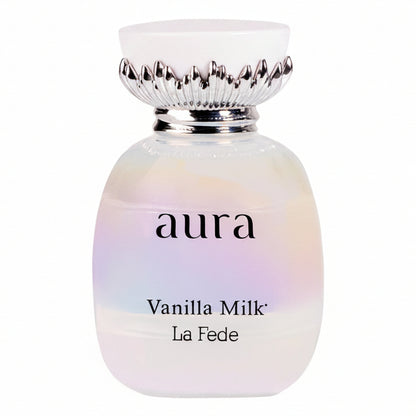 Khadlaj La Fede Aura Vanilla Milk fragrance bottle