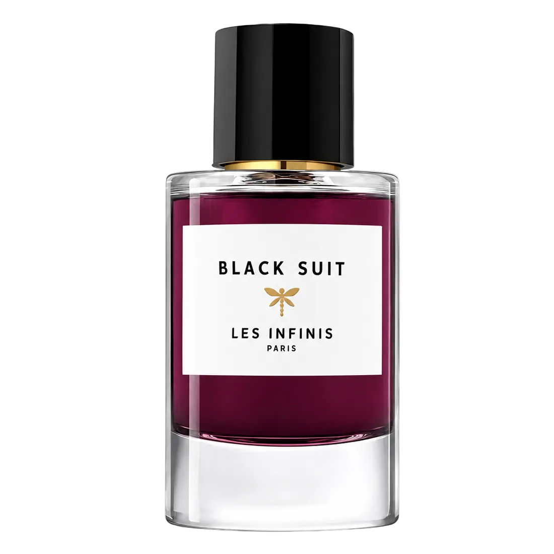 Les Infinis Black Suit fragrance bottle