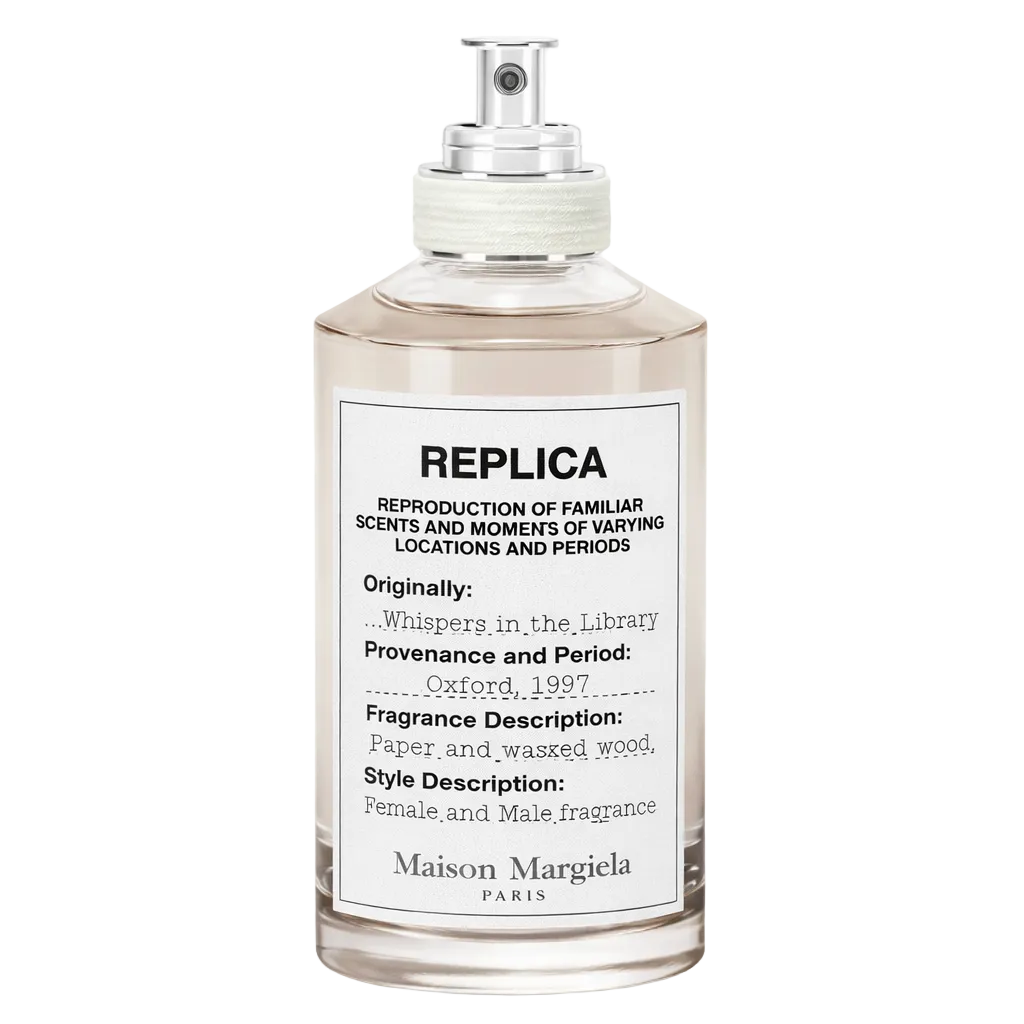 Maison Margiela Replica Whispers in the Library fragrance bottle
