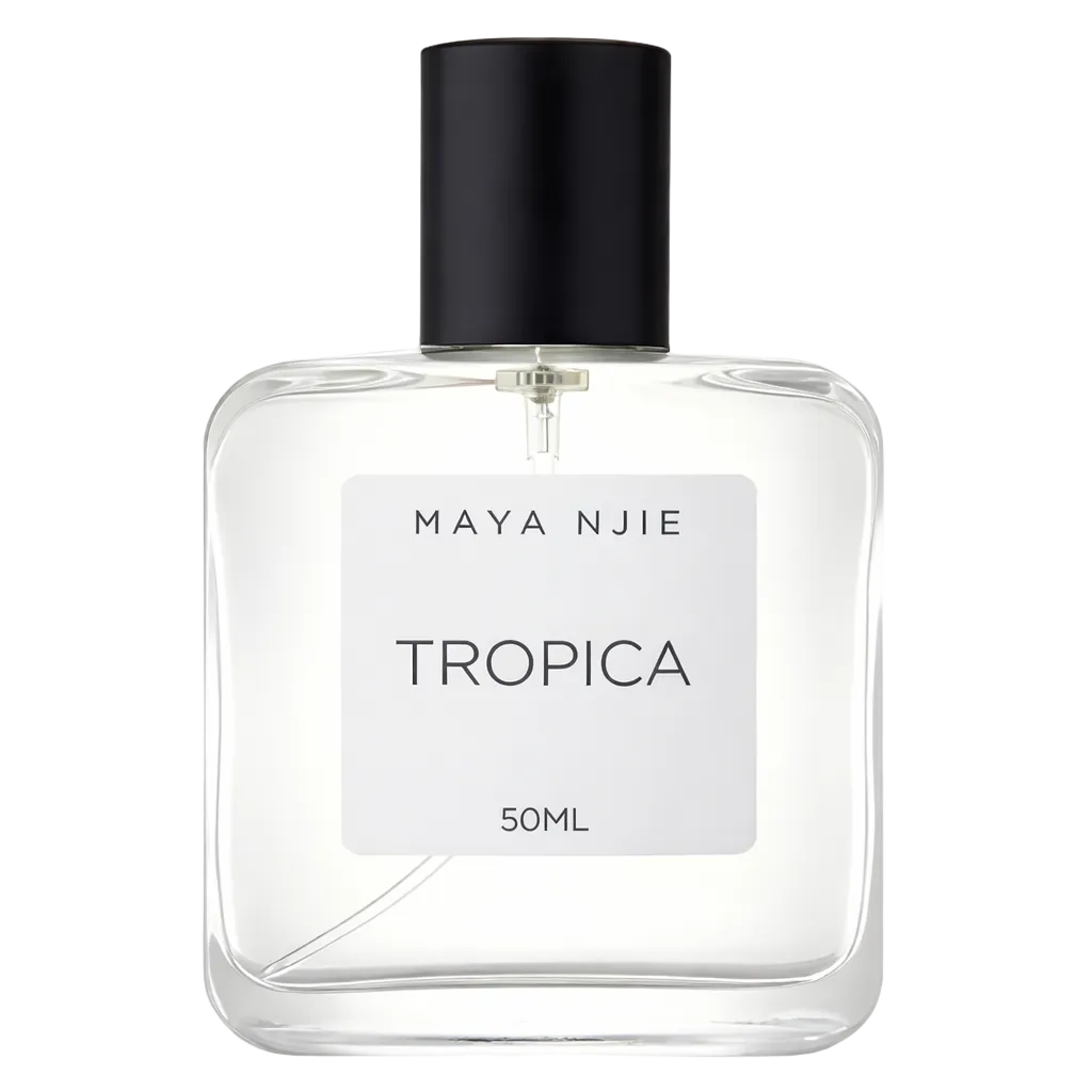 Maya Njie Tropica fragrance bottle