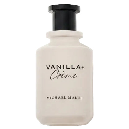 Michael Malul Vanilla + Creme fragrance bottle