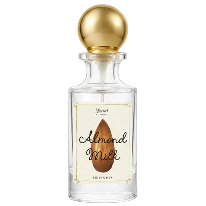 Mischief Academy Almond Milk fragrance bottle