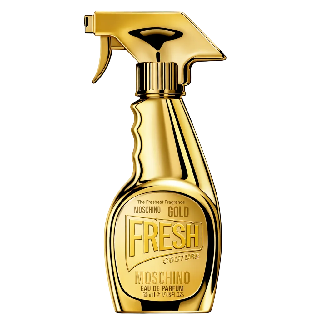 Moschino Gold Fresh Couture fragrance bottle