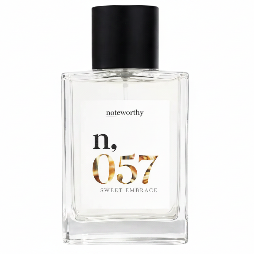 Noteworthy n. 057, Sweet Embrace fragrance bottle