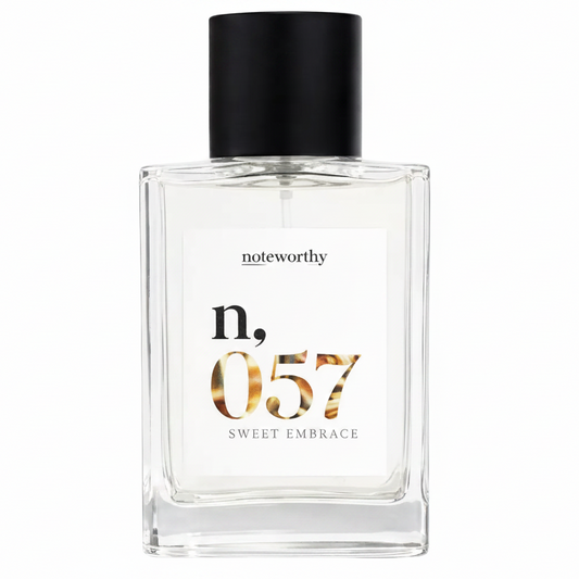 Noteworthy n. 057, Sweet Embrace fragrance bottle