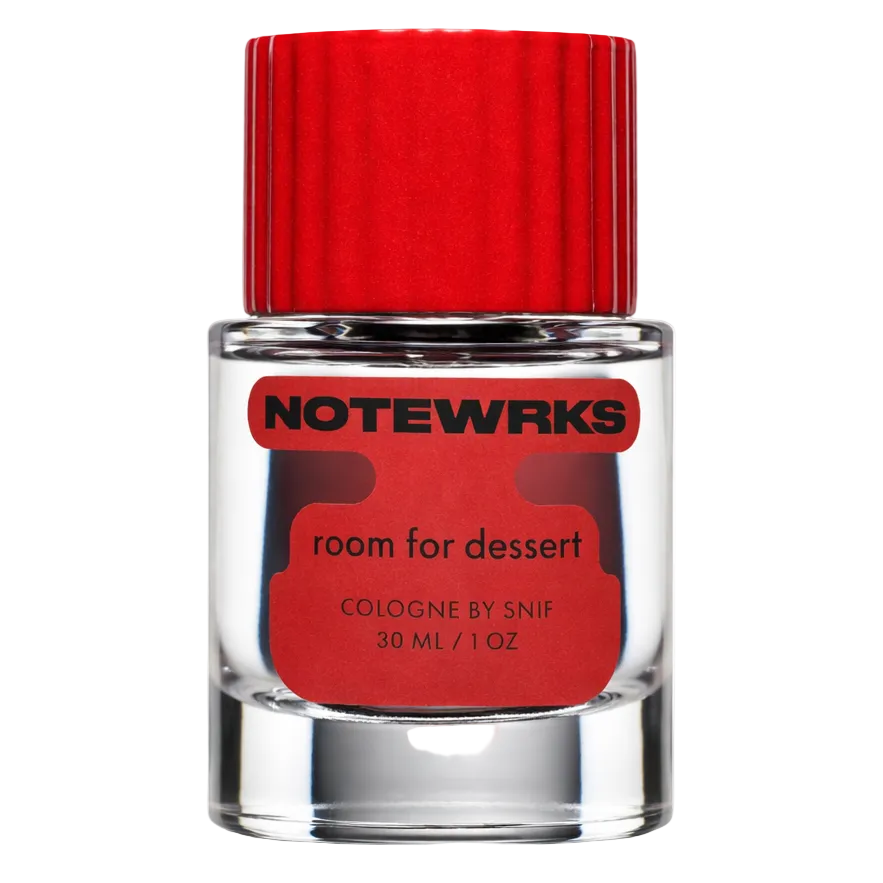 Snif Notewrks Room for Dessert fragrance bottle