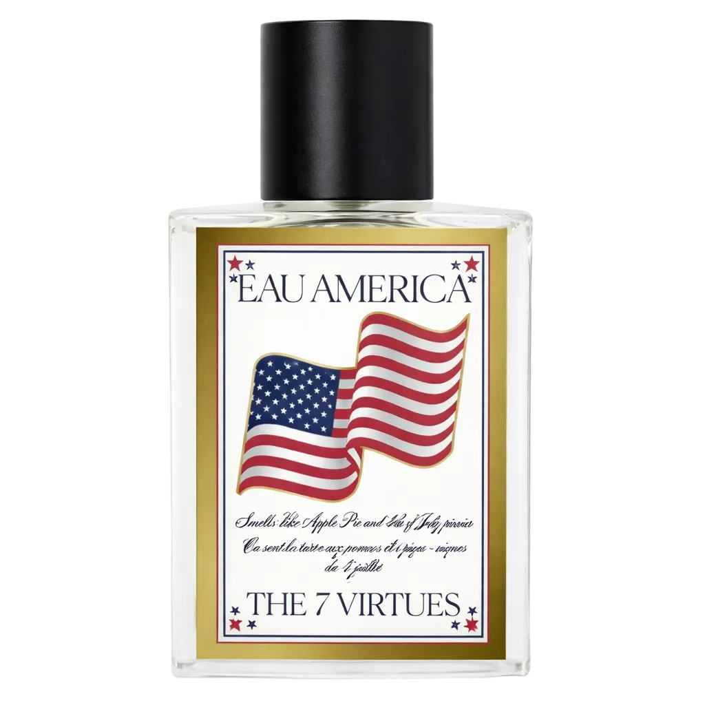 The 7 Virtues Eau America fragrance bottle