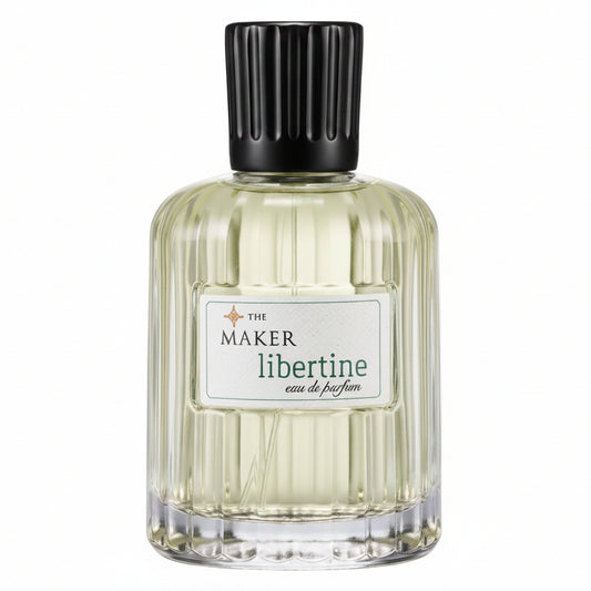 The Maker Libertine fragrance bottle