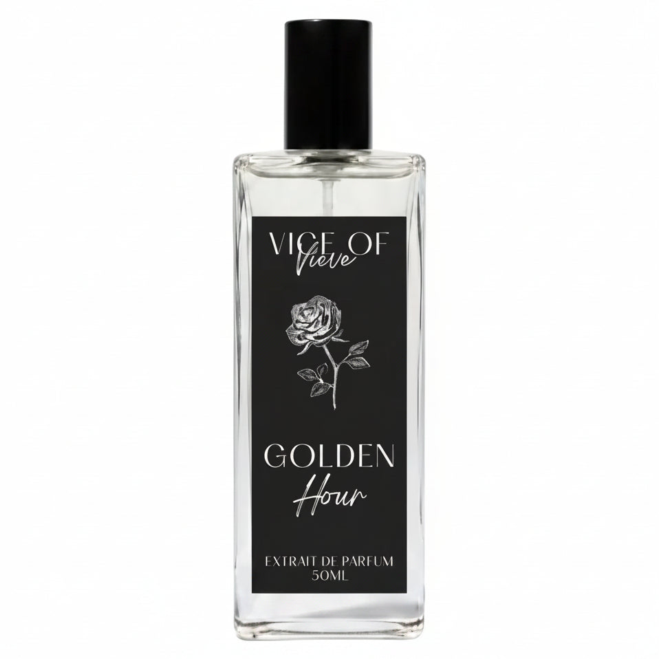 Vice of Vieve Golden Hour fragrance bottle