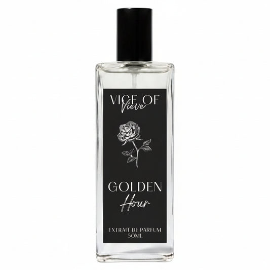 Vice of Vieve Golden Hour fragrance bottle